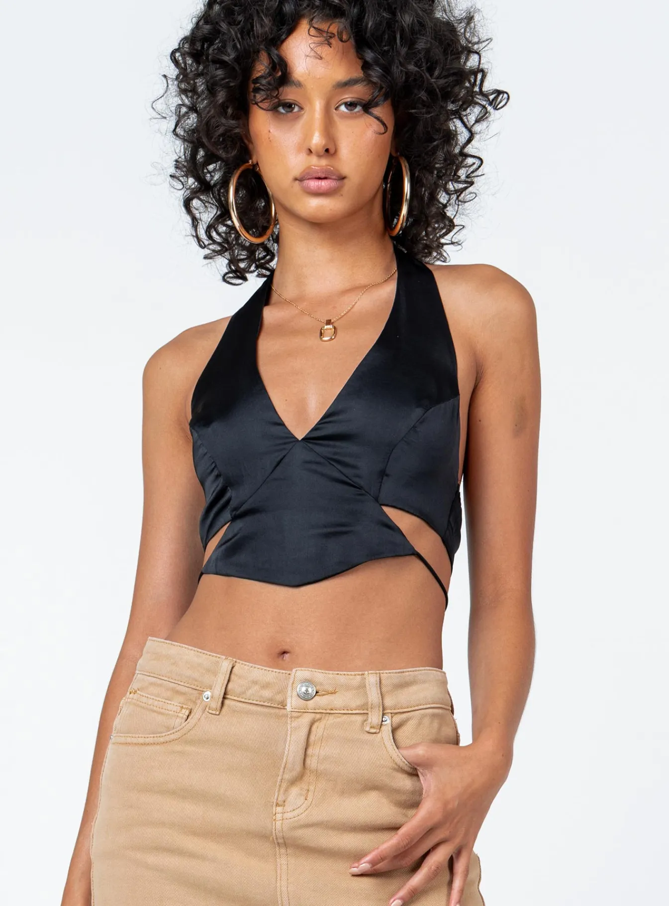 Princess Polly Josiah Top Black Best