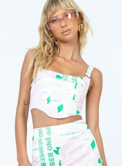 Princess Polly Josie Corset Top  White Online