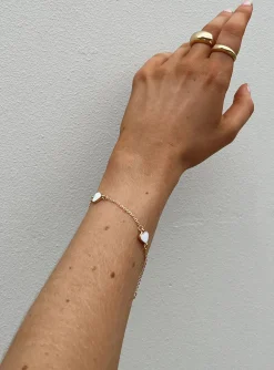 Princess Polly Julia Bracelet  Gold Clearance