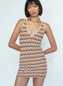 Princess Polly Julianna Mini Dress  Multi Clearance