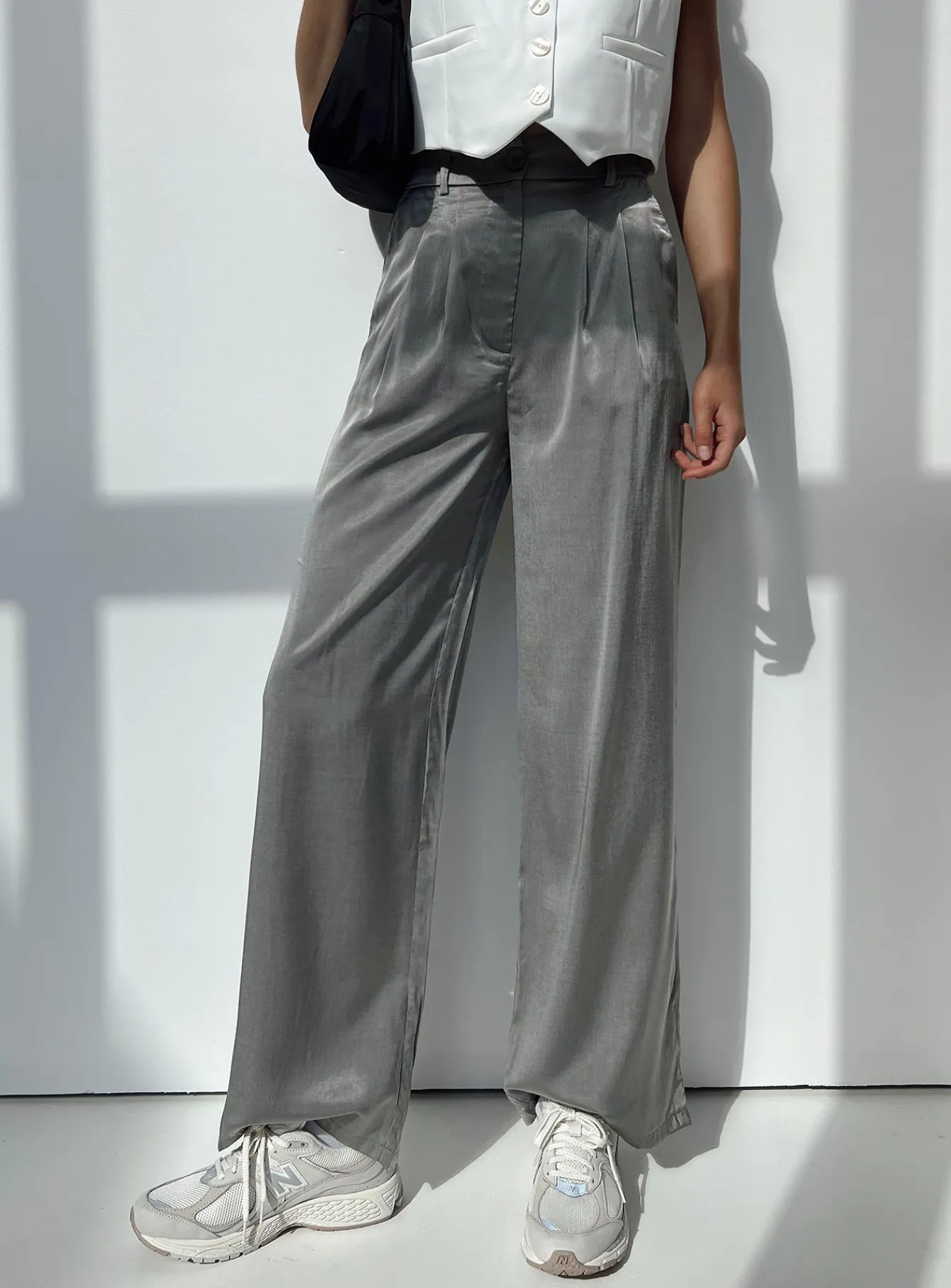 Princess Polly Kacey Pants Slate Cheap