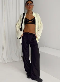 Princess Polly Kacey Pantstall   Black Sale