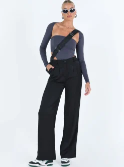 Princess Polly Kacey Pantstall   Black Sale