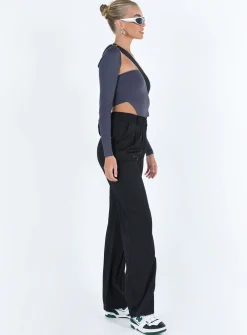 Princess Polly Kacey Pantstall   Black Sale