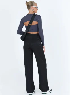 Princess Polly Kacey Pantstall   Black Sale
