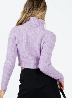 Princess Polly Kai Sweater  Purple Online