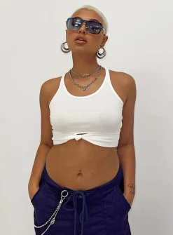 Princess Polly Kali Tank Top  White Online