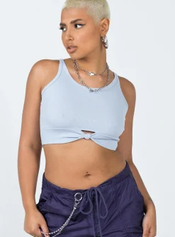 Princess Polly Kali Tank Top Blue Sale