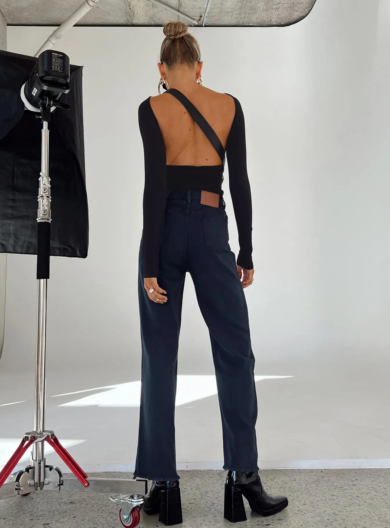 Princess Polly Kalinda Dark Bluejeans Denim Cheap