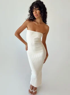 Princess Polly Kalla Midi Dress  Beige Best