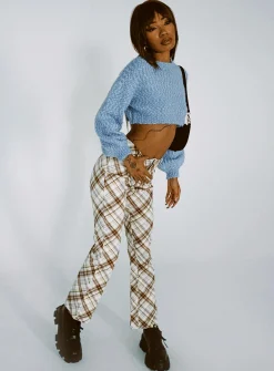 Princess Polly Kallani Pants  Beige Discount