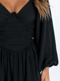 Princess Polly Kamea Romper Black Clearance