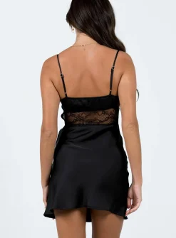 Princess Polly Kamille Mini Dress  Black Sale