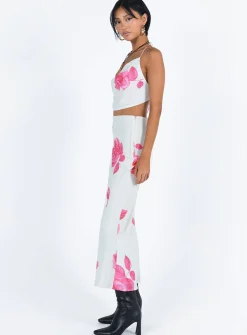 Princess Polly Karalle Set Cream / Pink   Cream/ Pink Fashion