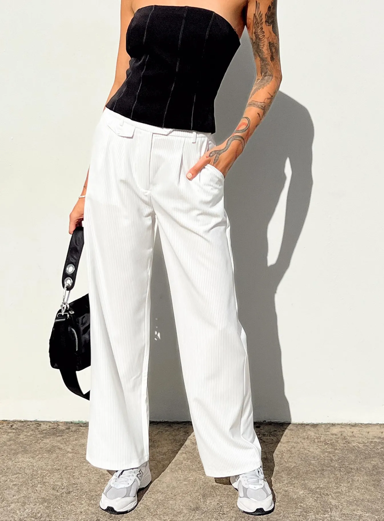 Princess Polly Karcher Pants White Cheap