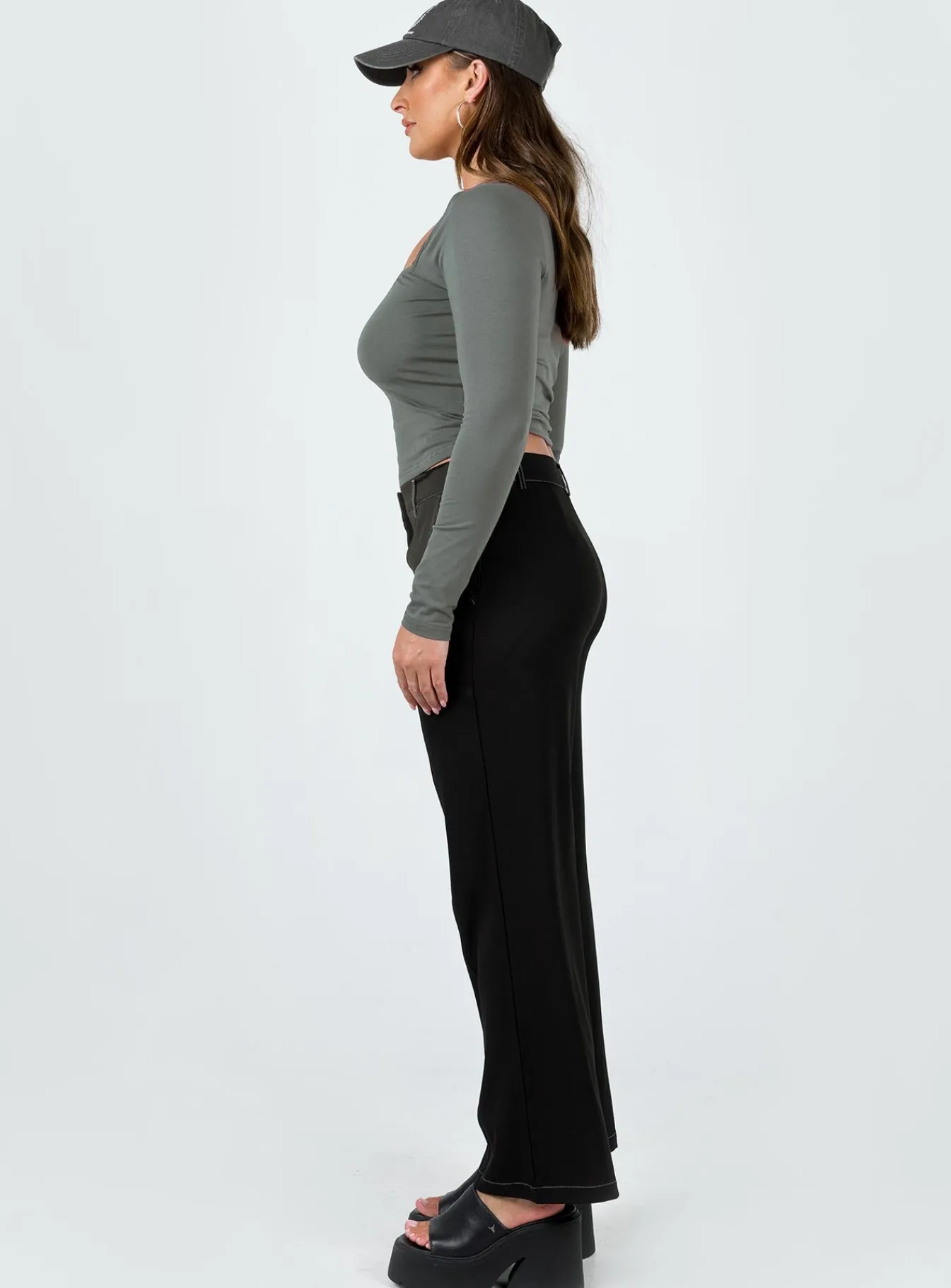 Princess Polly Karema Pants Black Best Sale