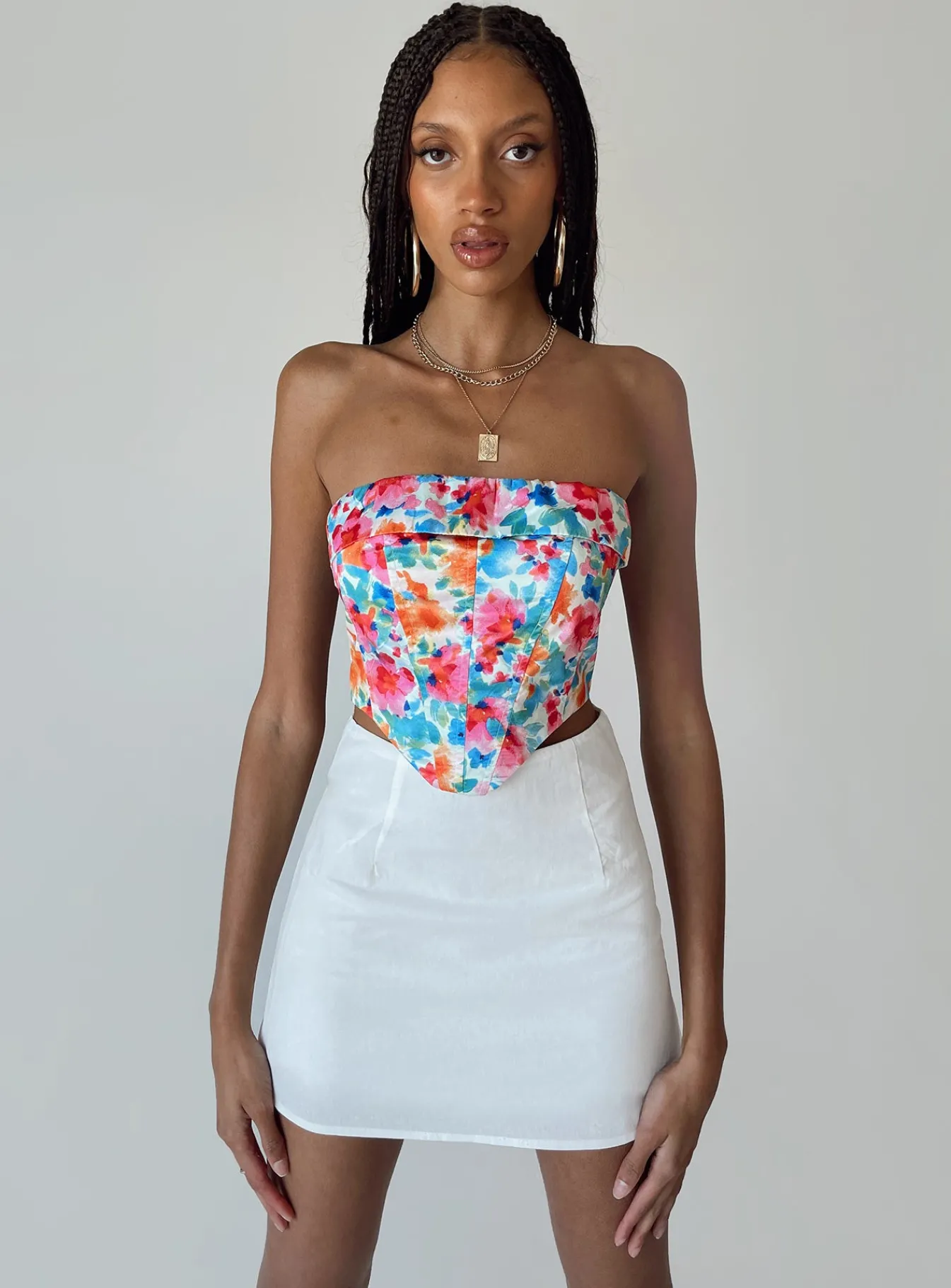 Princess Polly Kariss Mini Skirt White Outlet