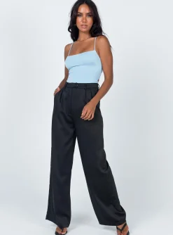 Princess Polly Karlah Bodysuit  Blue Clearance