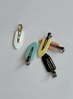 Princess Polly Karter Hair Clips  Multi Best Sale