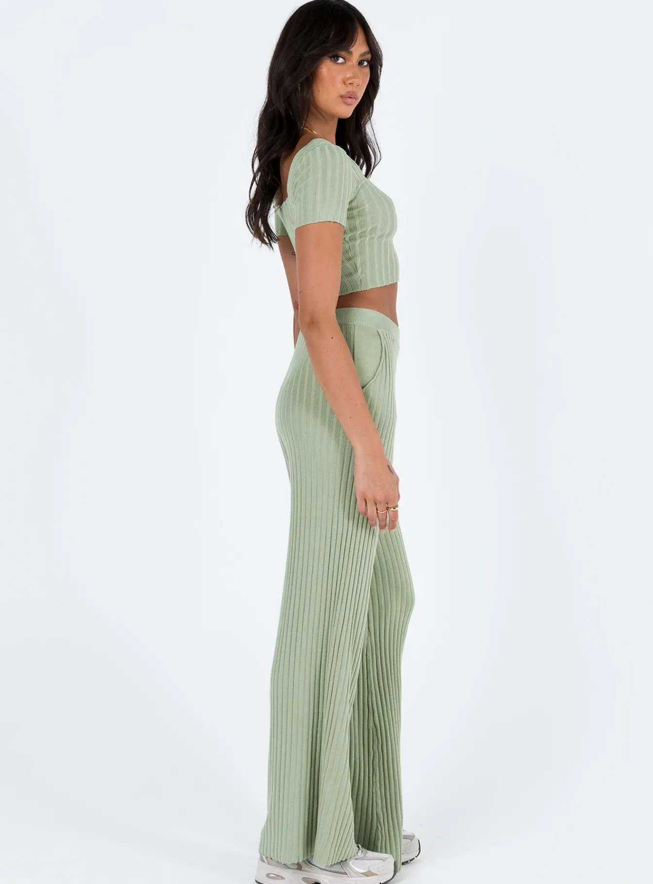 Princess Polly Katie Set Sage Online