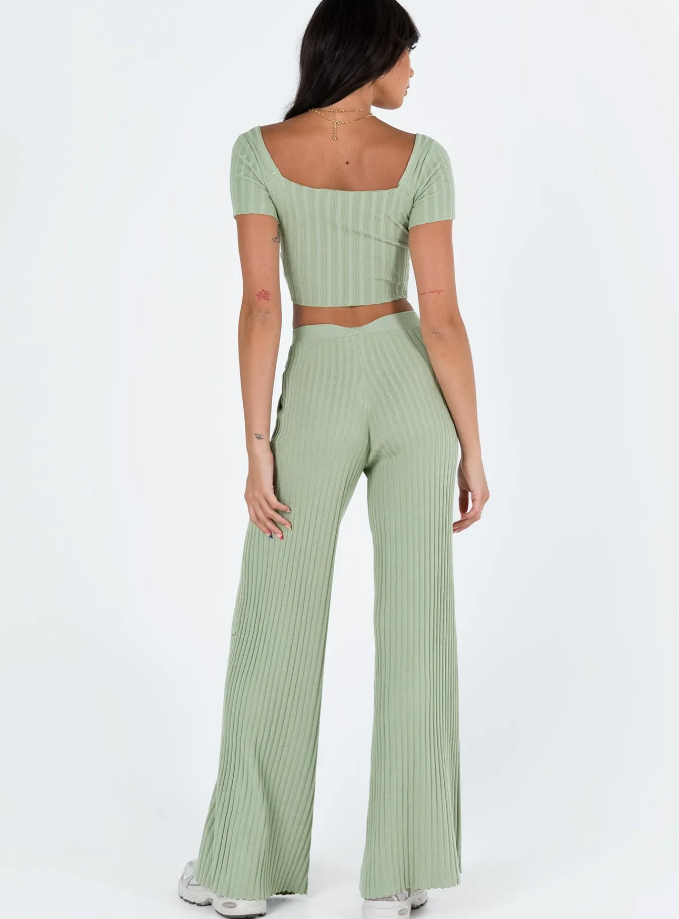 Princess Polly Katie Set Sage Online