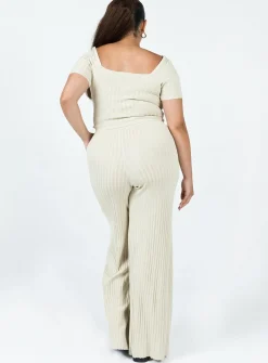 Princess Polly Katie Setcurve   Beige Clearance