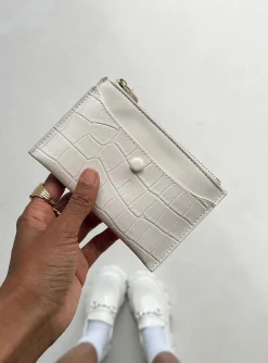 Princess Polly Keeping Track Wallet  Cream Hot