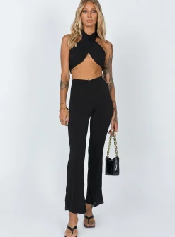 Princess Polly Keiara Set  Black Hot