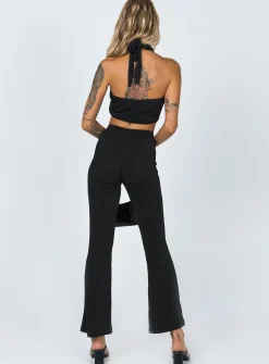 Princess Polly Keiara Set  Black Hot