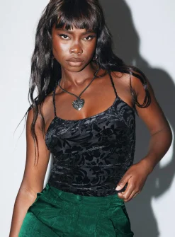 Princess Polly Kellah Top  Black Online