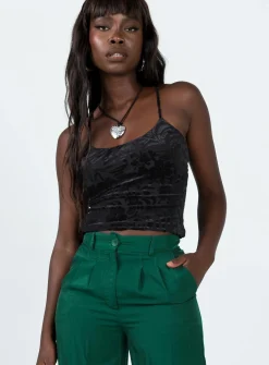 Princess Polly Kellah Top  Black Online