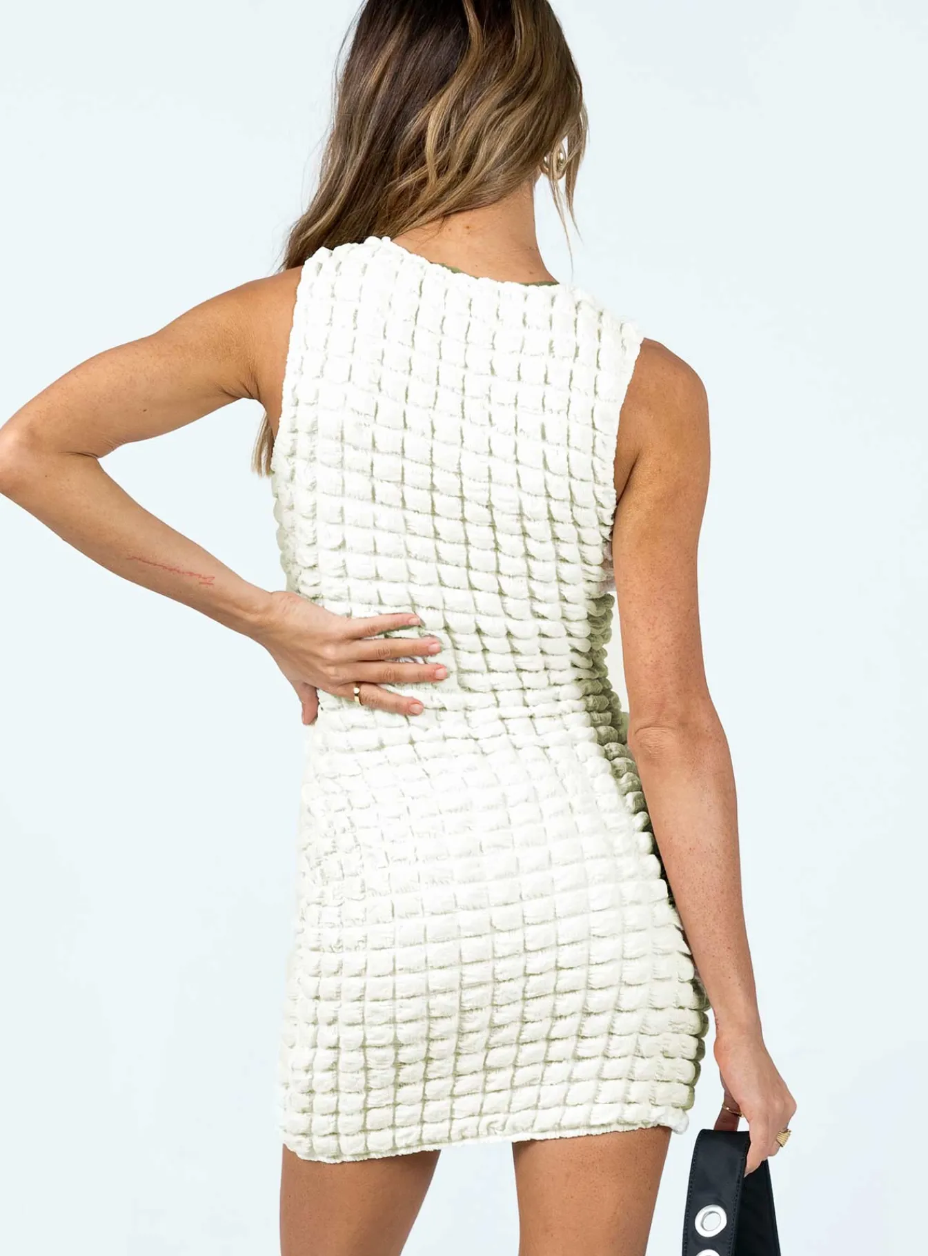 Princess Polly Kendrick Mini Dress Cream Store