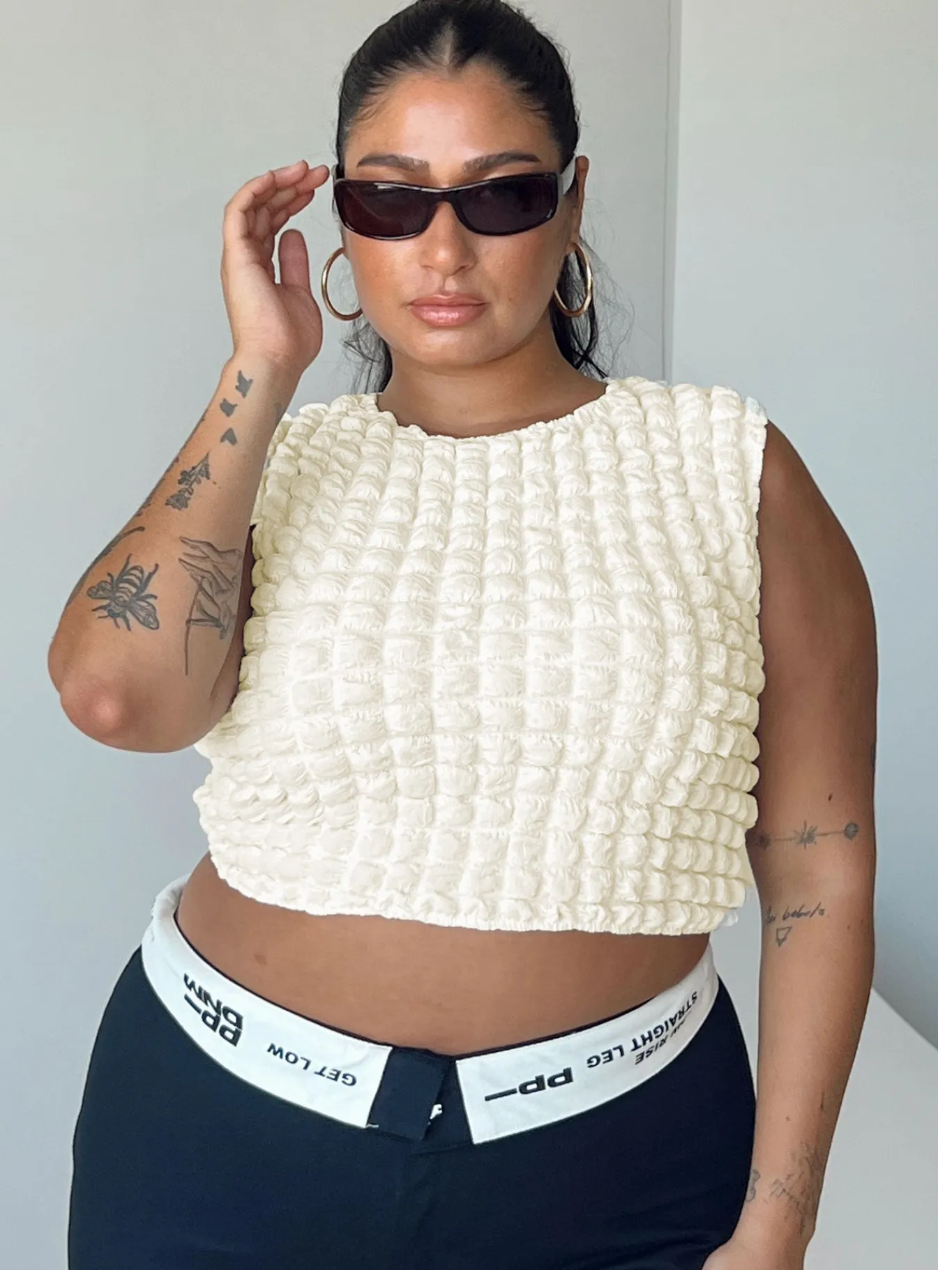 Princess Polly Kendrick Topcurve Cream Discount