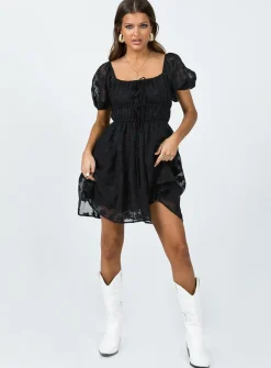 Princess Polly Kenny Mini Dress Black Store
