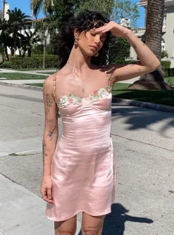 Princess Polly Kenzie Mini Dress Light Pink Store