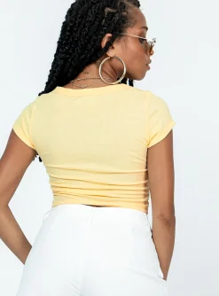 Princess Polly Kerri Top  Cream Online