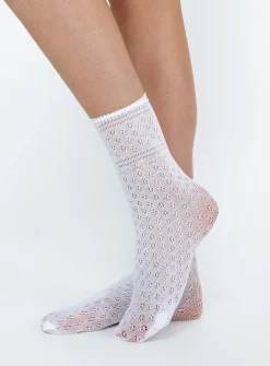 Princess Polly Kershaw Lace Socks  White Flash Sale