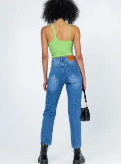 Princess Polly Khaled Skinny Mid Washjeans Denim Store