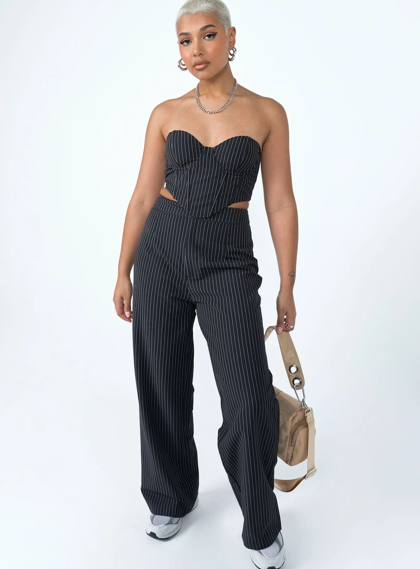 Princess Polly Khloe Set Black Clearance