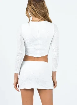 Princess Polly Kian Long Sleeve Set White Online