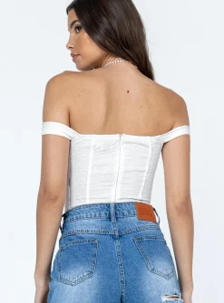 Princess Polly Kiandra Bodysuit  White Best Sale