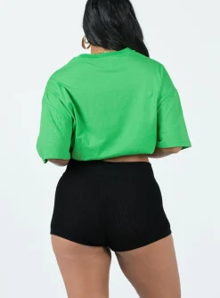 Princess Polly Kiki Shorts Black New