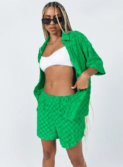 Princess Polly Kiley Short Green Best Sale