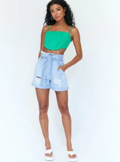 Princess Polly Kimmieshorts   Denim Store