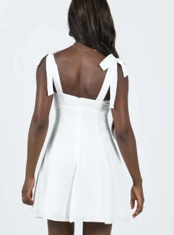 Princess Polly Kinley Mini Dress  White Sale