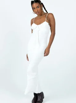 Princess Polly Kinsley Maxi Dress  White Shop