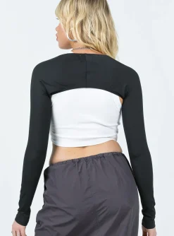 Princess Polly Kiora Bolero Top  Black Best