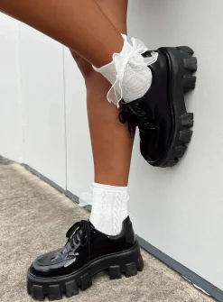 Princess Polly Kirk Socks  White Online