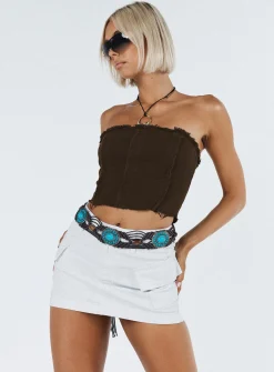 Princess Polly Kirky Belt  Brown Shop