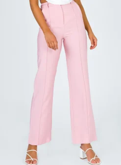 Princess Polly Kirstyn Pants Pink Discount